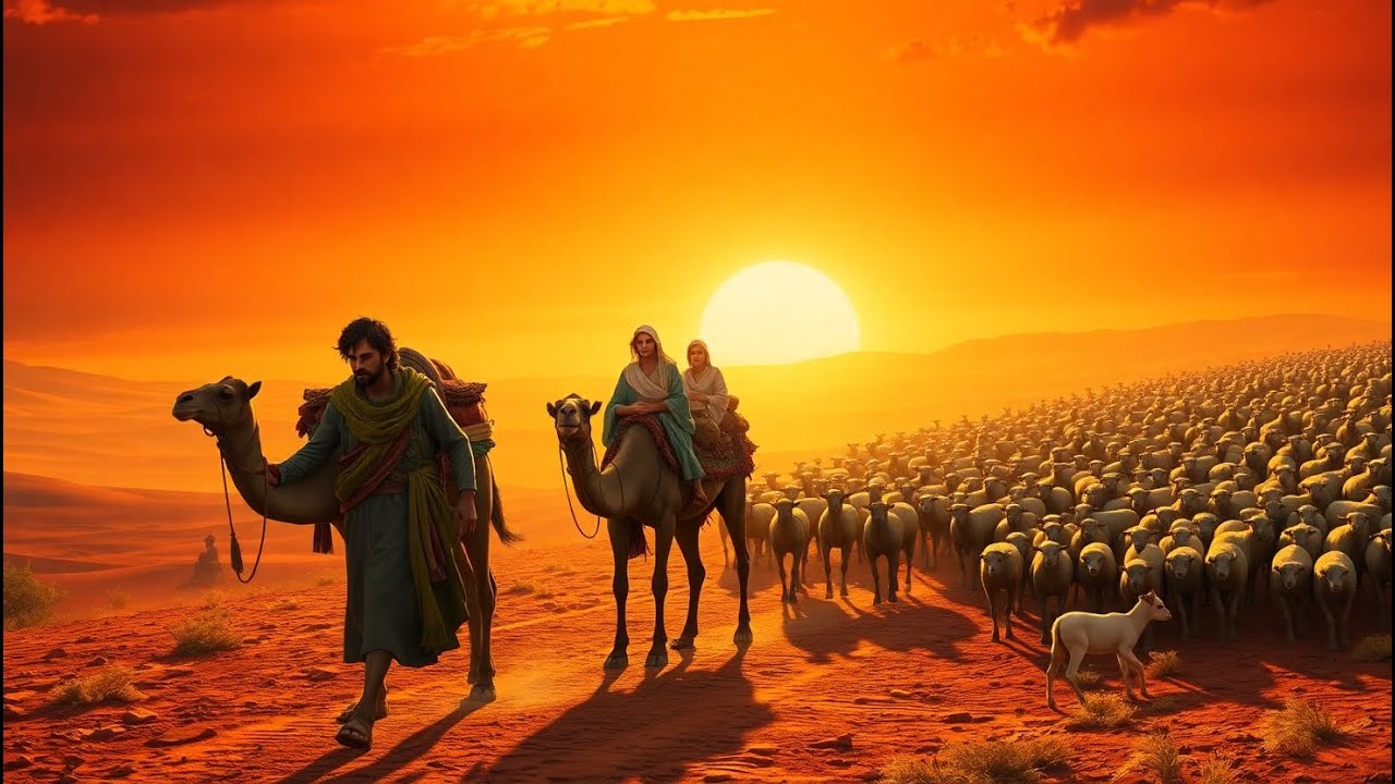 தொடக்கநூல் 31 : (1-55) யாக்கோபு லாபானிடமிருந்து தப்பியோடல் – Genesis 31 | Catholic Bible Voice