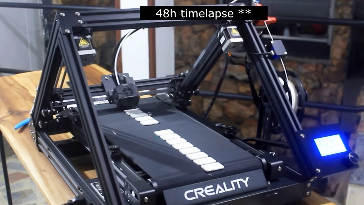 Hago + 100 impresiones 3D EN SERIE con esta máquina con CINTA TRANSPORTADORA /CR-30 Creality