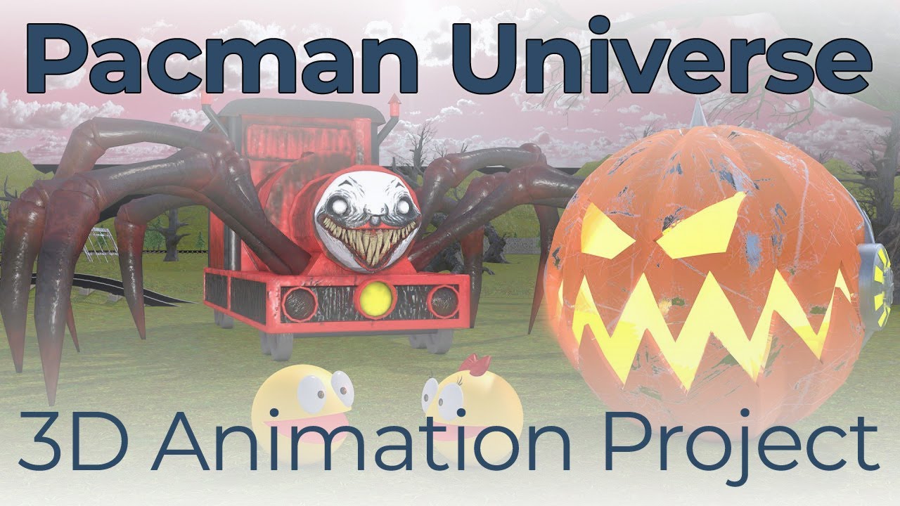 Pacman Universe – Stylized CGI Character Animation