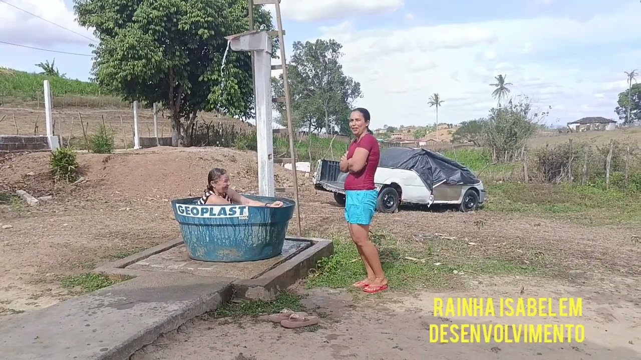 Nosso domingo com uma visita especial!
