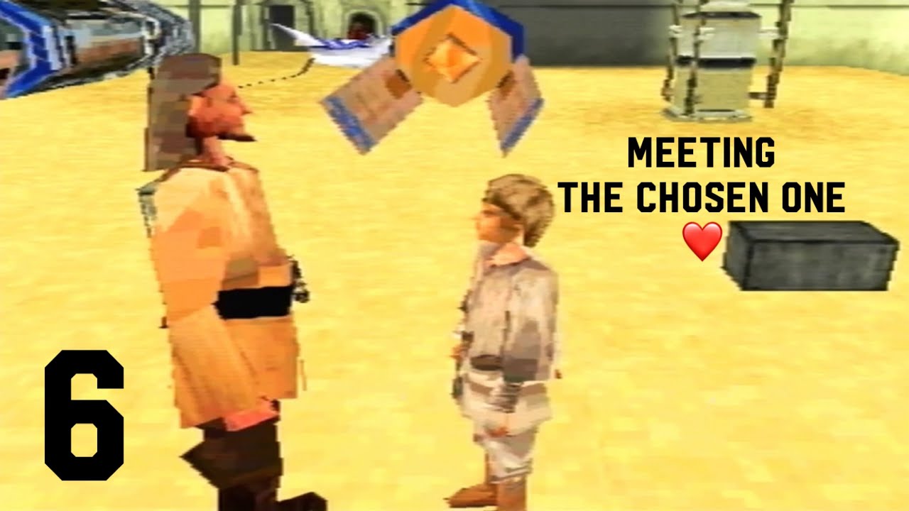 Star Wars: The Phantom Menace | PS1 | Playthrough - Level 6 | Mos Espa (Commentary)