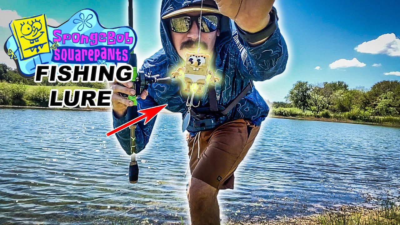 I MADE A SPONGBOB LURE THAT ACTUALLY CATCHES FISH!