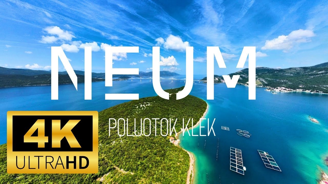 [4K] Neum - Poluotok Klek | 4K 60 FPS ultraHD | DJI mini 2 |