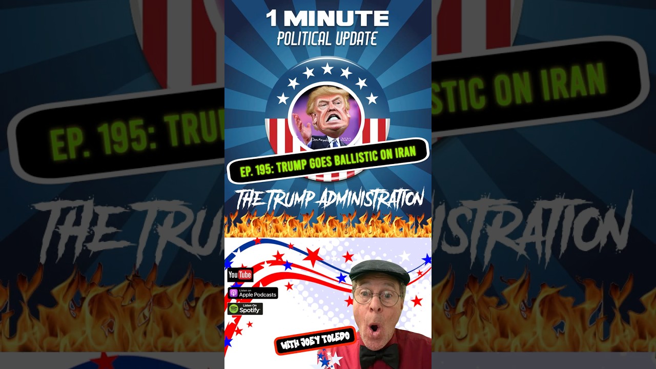 Ep.195: Trump Goes Ballistic on Iran #trump  #trumpnews #news #politics #rfkjr