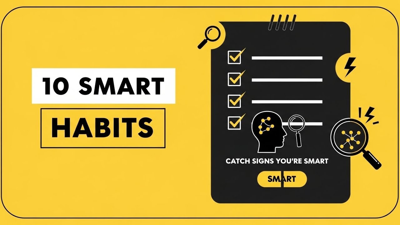 10 Habits That Quietly Reveal High Intelligence