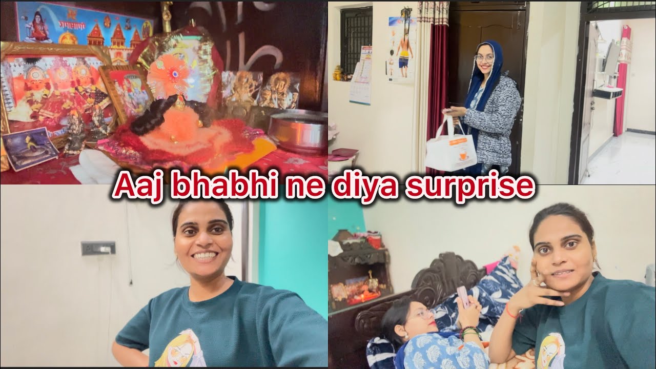 Aaj Bhabhi Ne Diya Surprise 😍 | Family Vlog | Emotional Moment