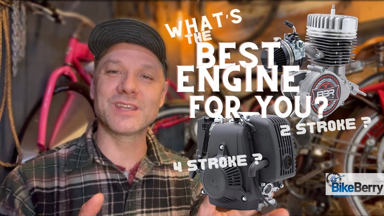 What’s The Best Engine For You? Motorized bike | 2-Stroke | 4-Stroke | Bike Berry