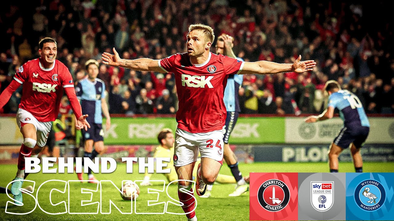 Charlton are off to Wembley! | Behind The Scenes at Charlton Athletic vs Wycombe Wanderers 🎬🔴