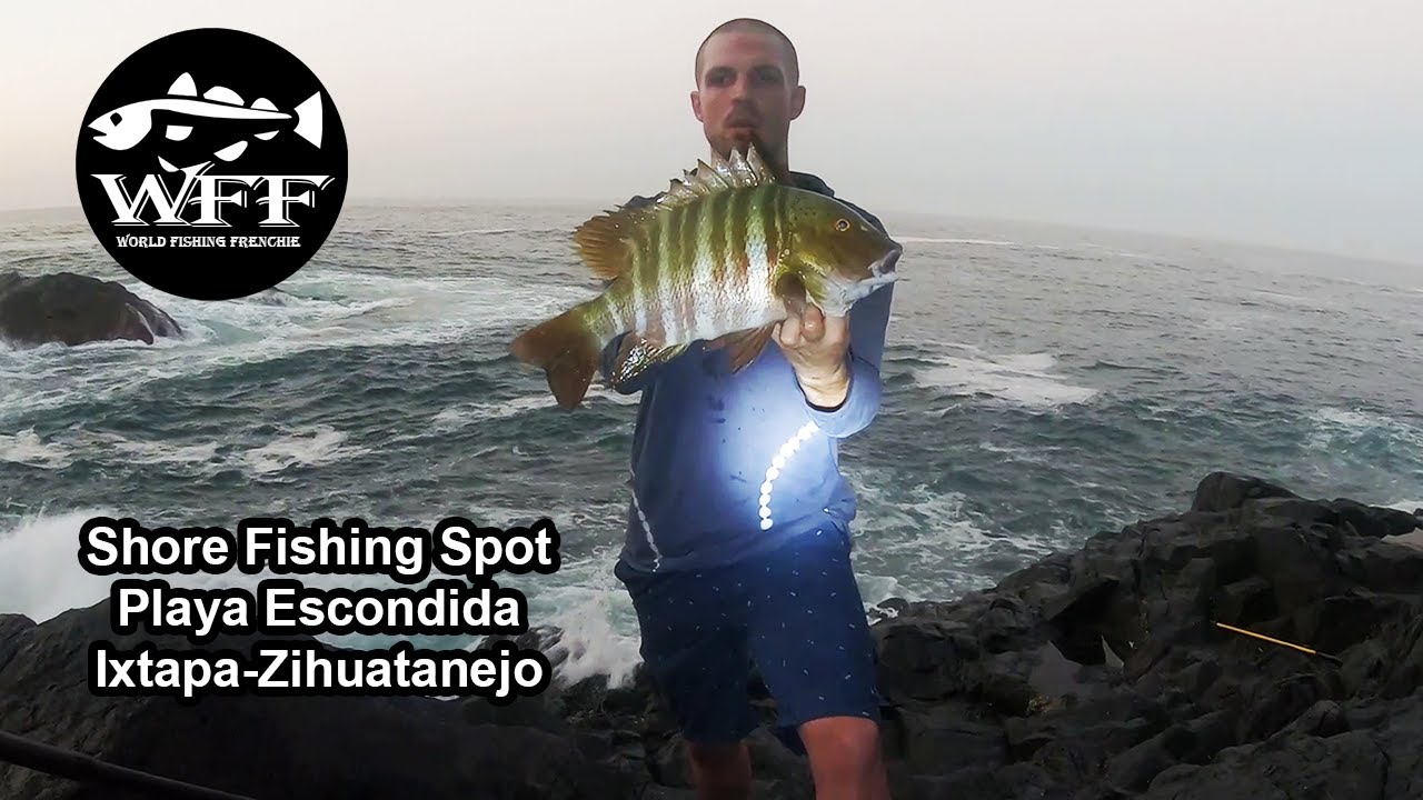 Shore Fishing Playa Escondida (Part 1) | Ixtapa-Zihuatanejo - Mexico