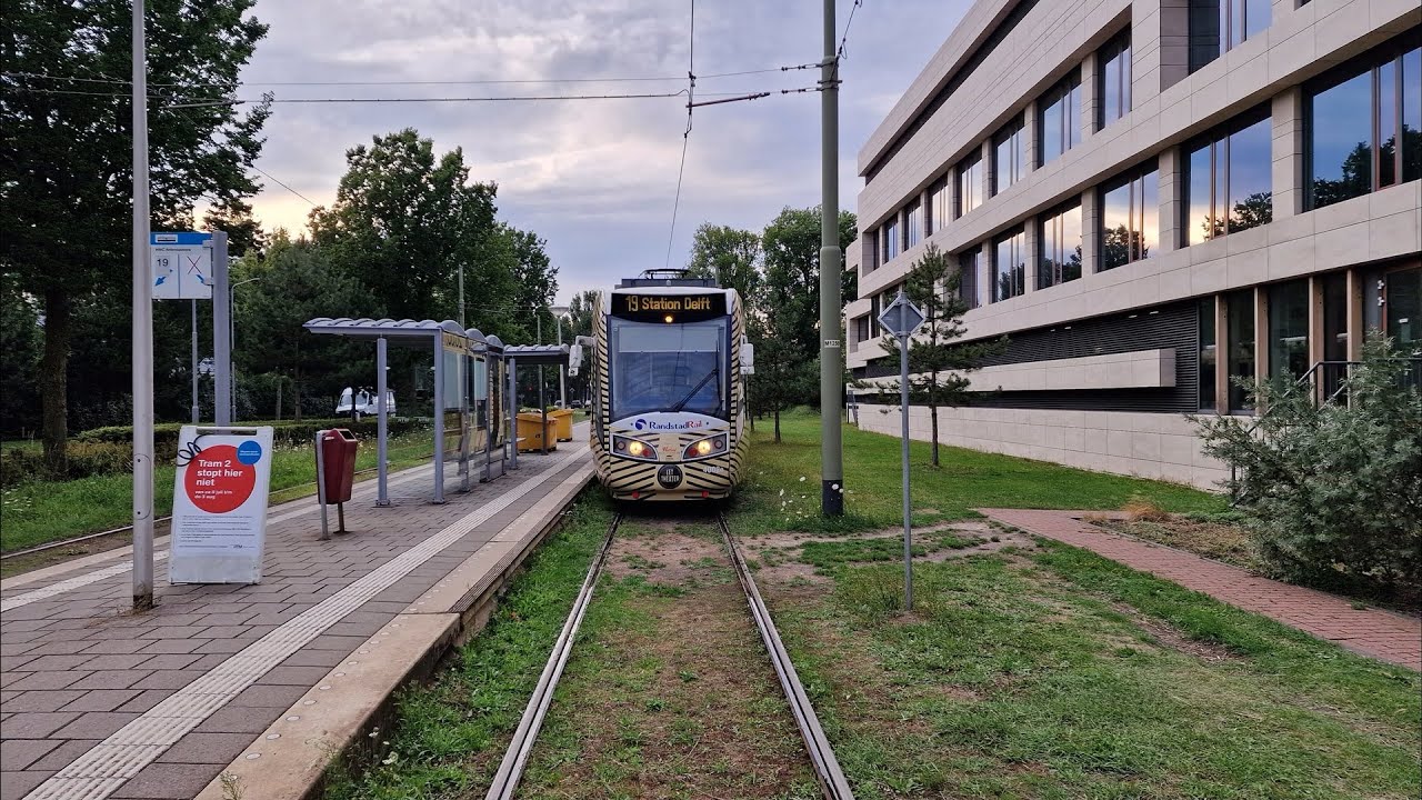 HTM RandstadRail 19 Leidschendam HMC Antoniushove - Delft Station | RegioCitadis 4002 | 2023