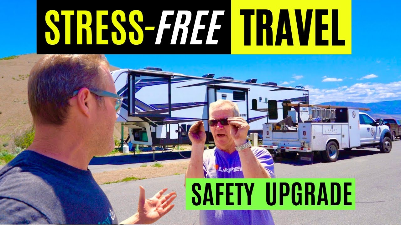 BIG RV SAFETY UPGRADE! HYDRAULIC DISC BRAKE & AXLE INSTALL (RV LIVING)