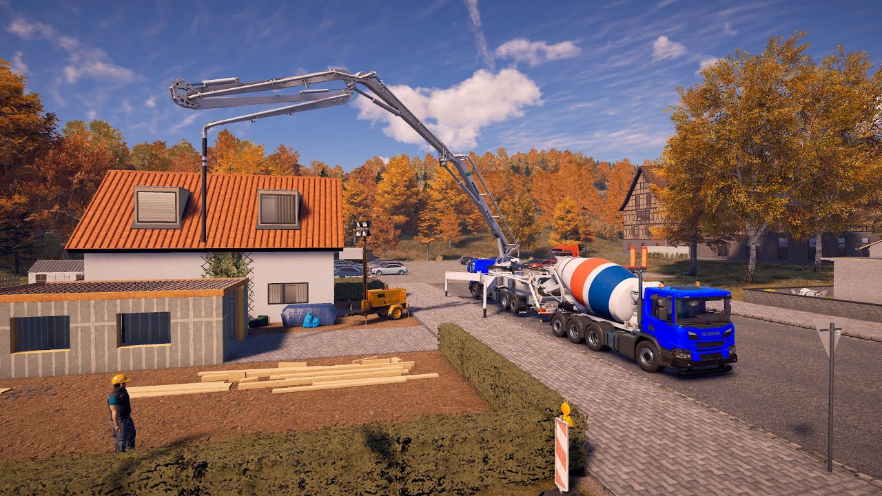 New Construction Simulator 2022 - New Garage - Germany 003 - Neuer Bau-Simulator