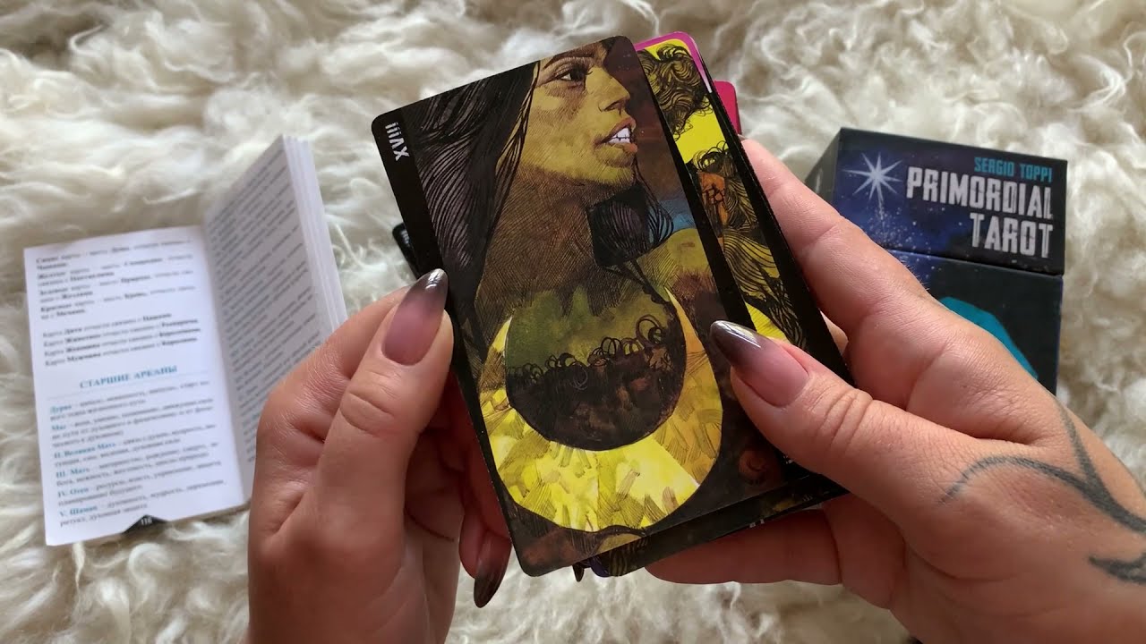 Обзор на колоду Primordial tarot by Sergio Toppi
