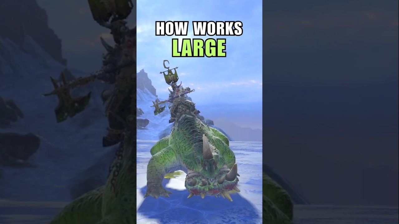 How Large Entities Work in Total War Warhammer 3