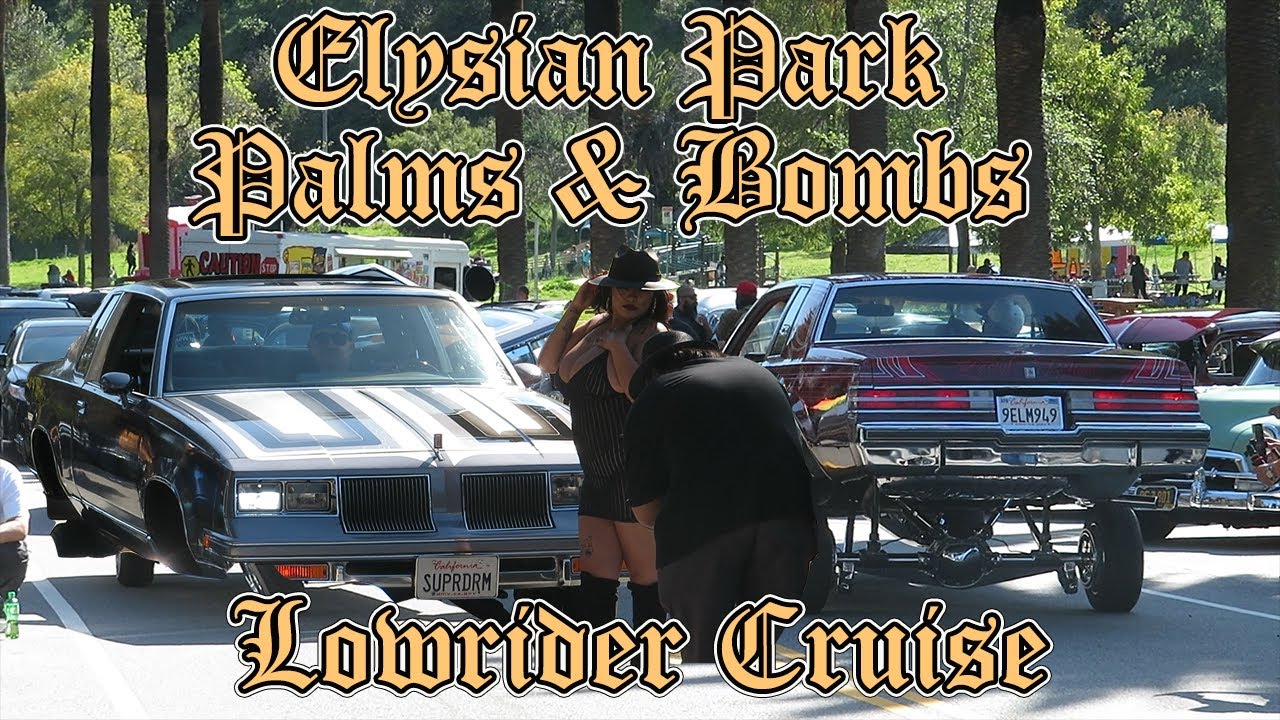 ELYSIAN PARK LOWRIDERS KICKBACK PALMS & BOMBS VIDEO SHOOT | MARCH 25 2023