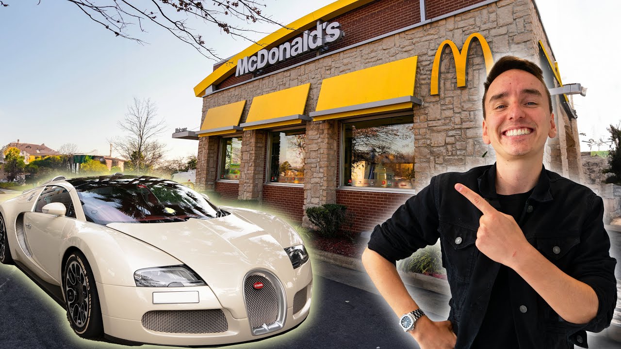 I Drove My BUGATTI to the Drive-Thru and Got the Craziest Reaction!