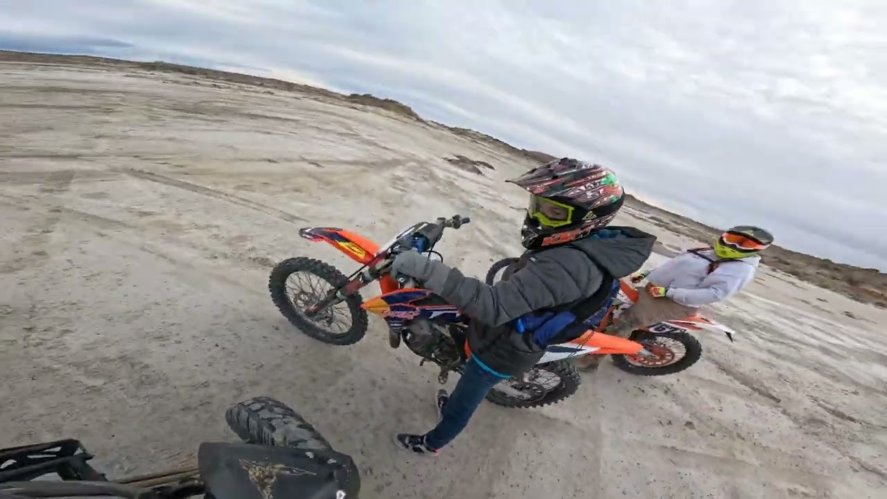KTM 250SX Desert ride