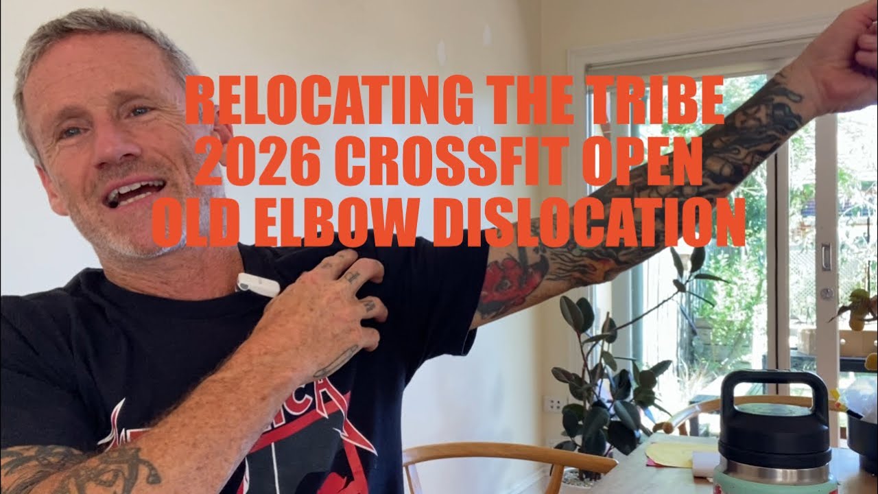 Just a 52 year old relocating the family and getting ready for The 2026 CrossFit Open.