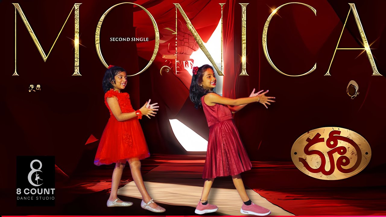Monica cover song by kids | 8 count dance studio | Nellore | Kids Dance