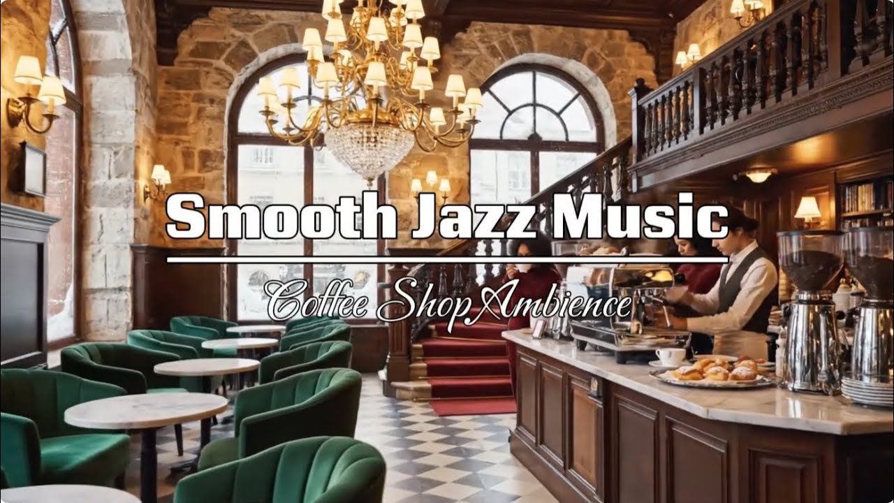 Calm Afternoon Jazz 🍃 Bright Coffee Shop Ambience & Smooth Jazz Instrumental Music for Focus
