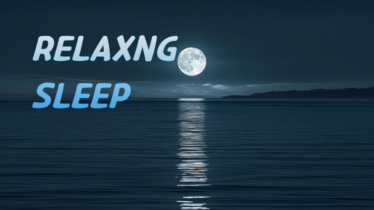 [𝐏𝐥𝐚𝐲𝐋𝐢𝐬𝐭] 🌙Full Moon Night | Calm Water Sounds for Deep Sleep