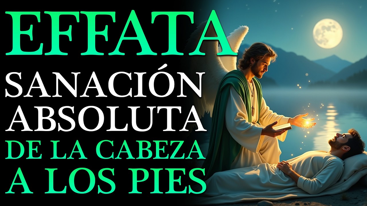 💚EFFATÁ DE LA SANACIÓN💚 MIGUEL Y RAFAEL ESTÁN AQUÍ. ESCUCHA Y SIENTE LA CURA.