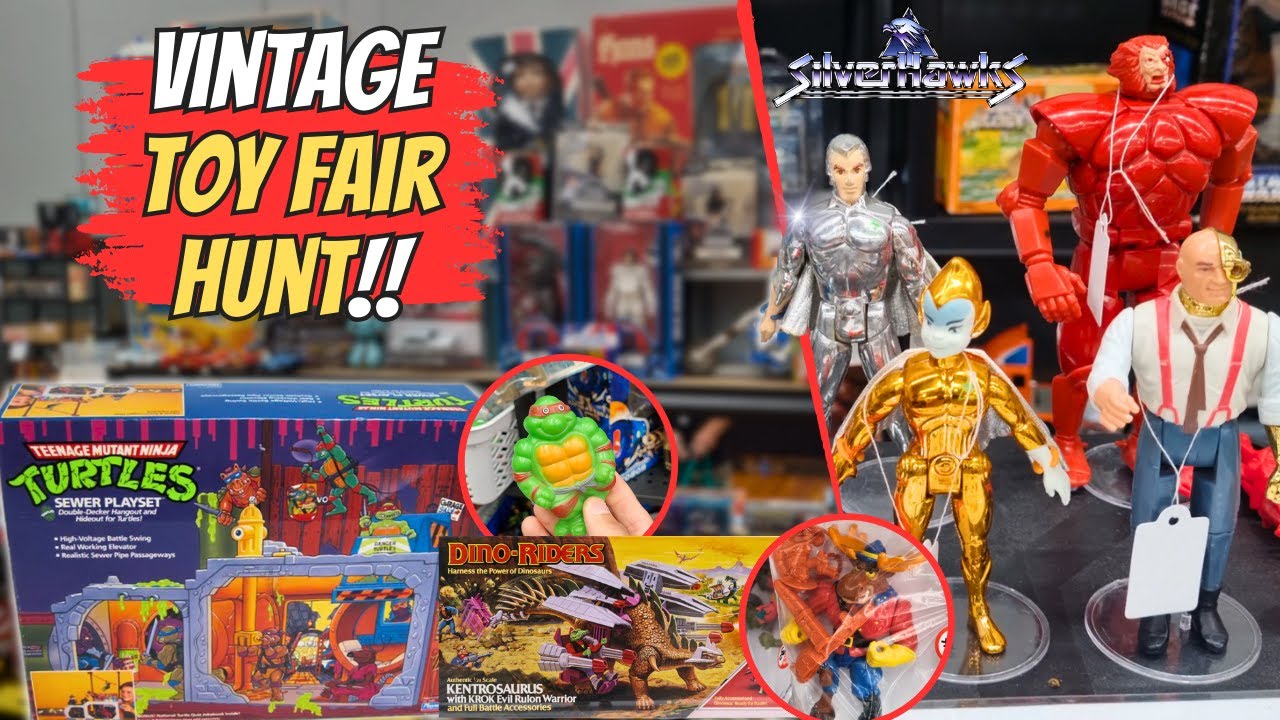 TOY HUNTING at Collector Con Penrith! On the Hunt for Vintage Toys at our last toy fair of 2024🔍
