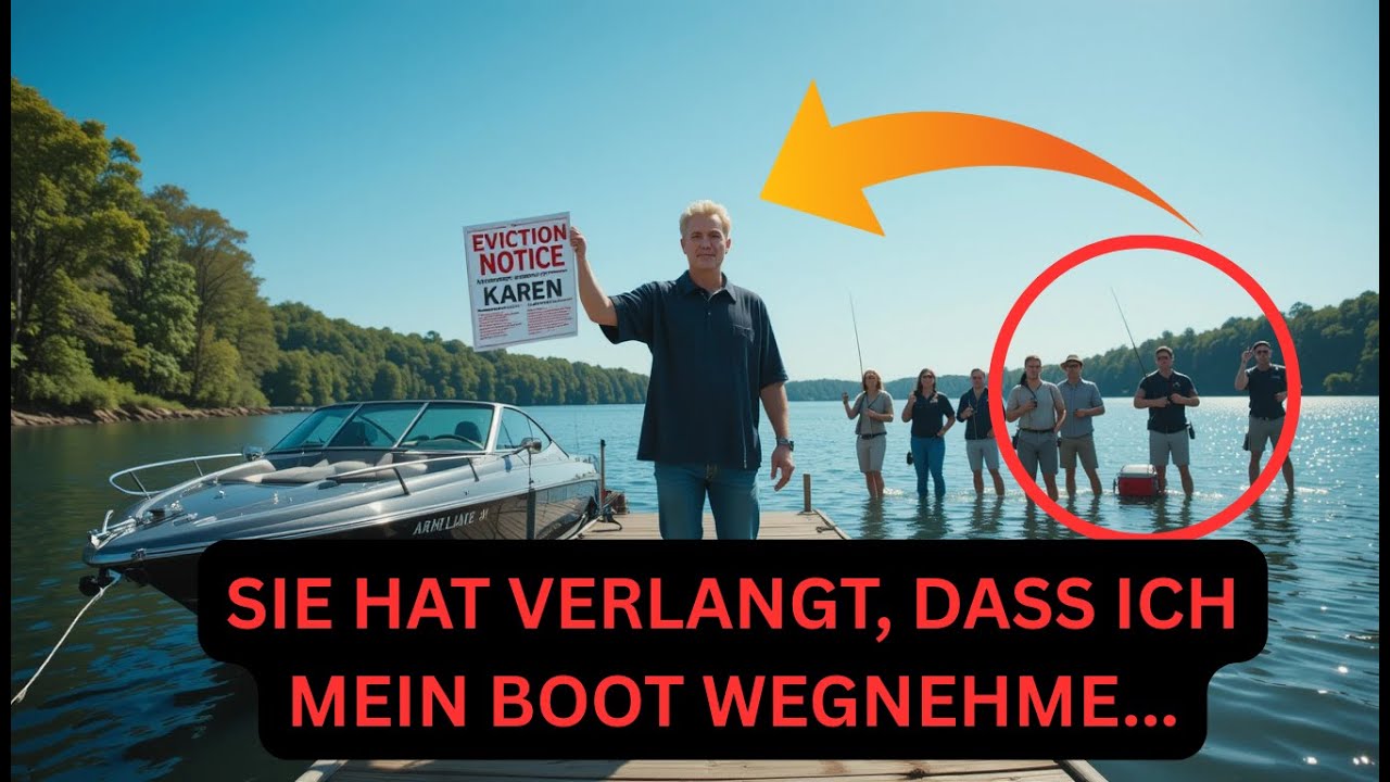 Die HOA verlangte, dass ich mein Boot wegbringe, ohne zu wissen, dass mir der See gehört......