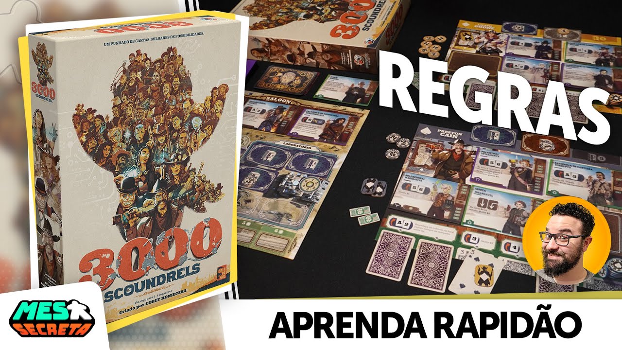 3000 Scoundrels | Aprenda Rapidão | Regras e opiniões