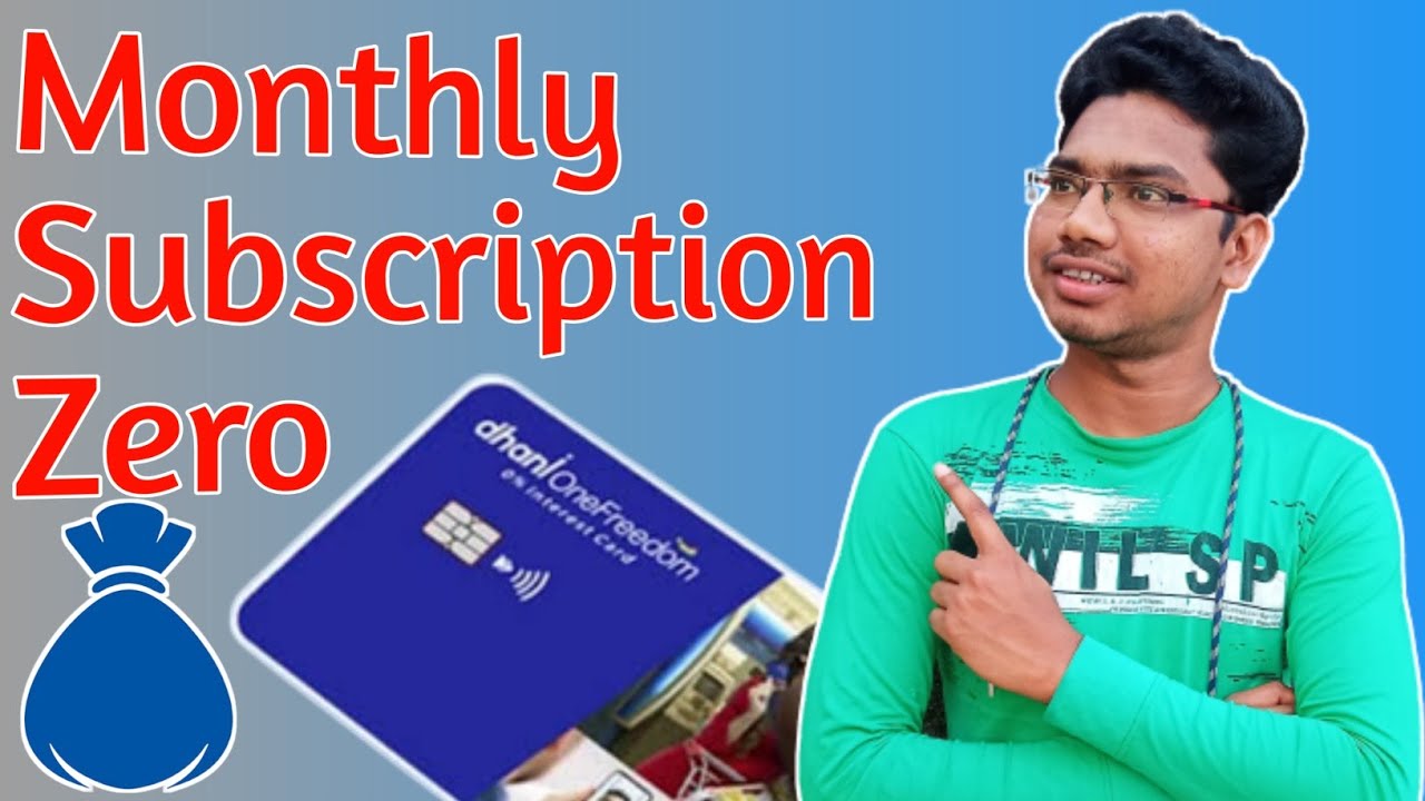 Dhani One Freedom Credit Card Big Update | Avi Se Koi Monthly Subscription Charges Nahi