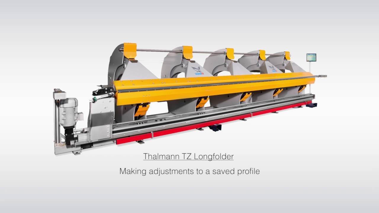 CIDAN Machinery - Thalmann TZ Longfolder D3001 Graphic Control Overview