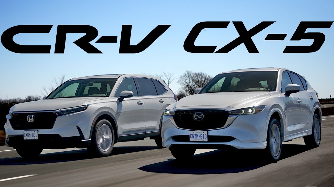 2023 SUV Face Off: Mazda CX5 Wins Over The New 2023 Honda CRV?