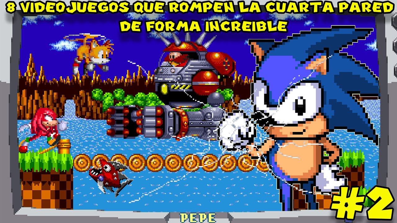 8 Videojuegos que ROMPEN la Cuarta Pared de Forma INCREÍBLE (PARTE 2) - Pepe el Mago