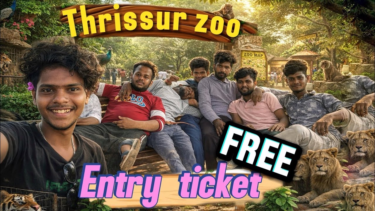Thrissur zoo with my friends.free ticketIt was such a wonderful place #shorts  #zoo #animals #kerala