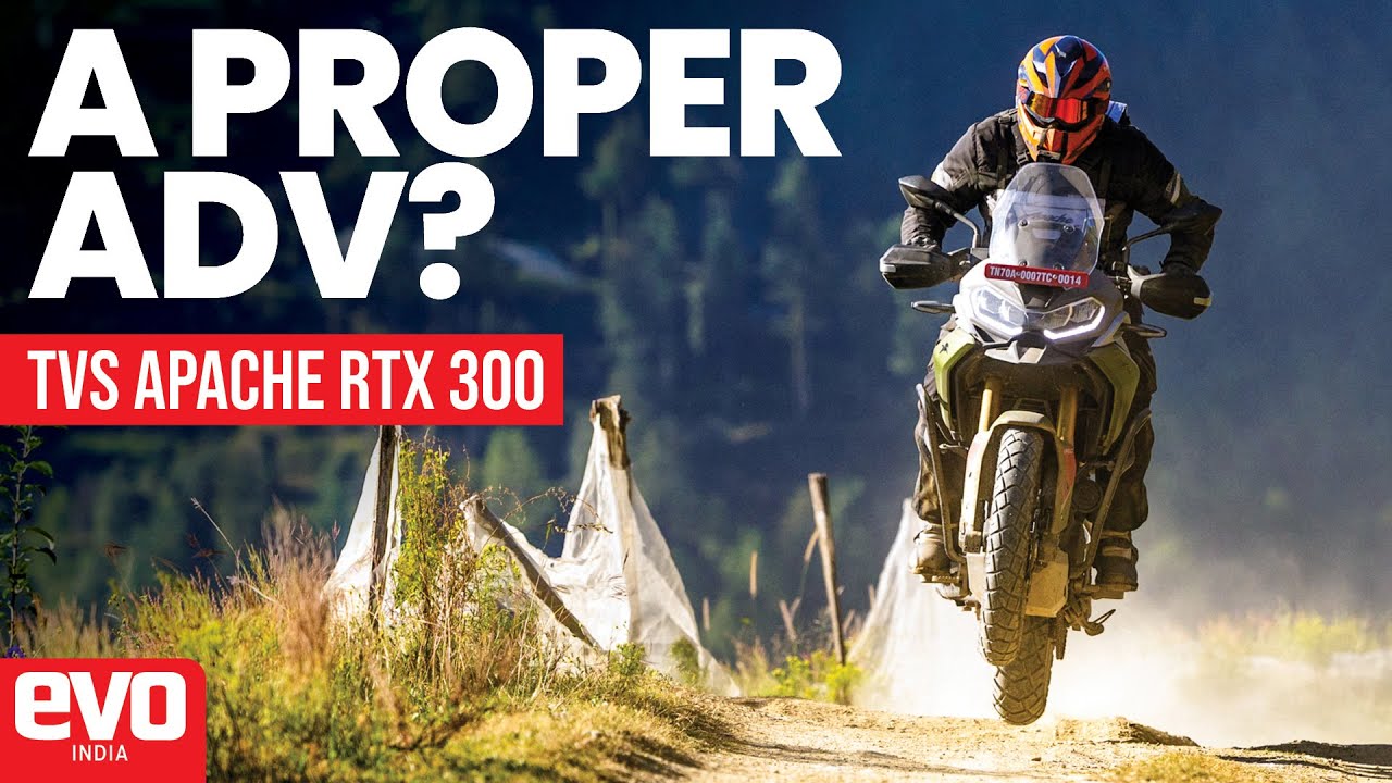 TVS Apache RTX 300 | Is this the ADV the segment has been waiting for? | Ride review | evo India