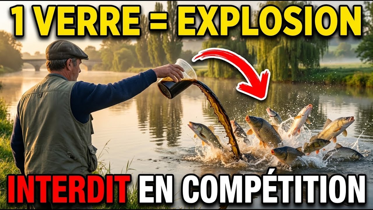 Versez ceci dans l’eau : les poissons accourent — INTERDIT en compétition !