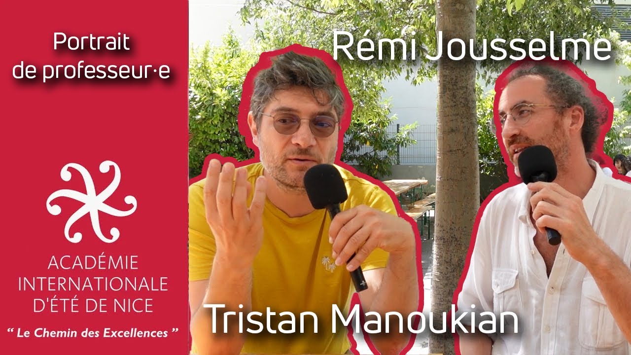 Portrait de professeurs - 'Académie d'Eté de Nice : Tristan Manoukian et Rémi Jousselme, guitaristes
