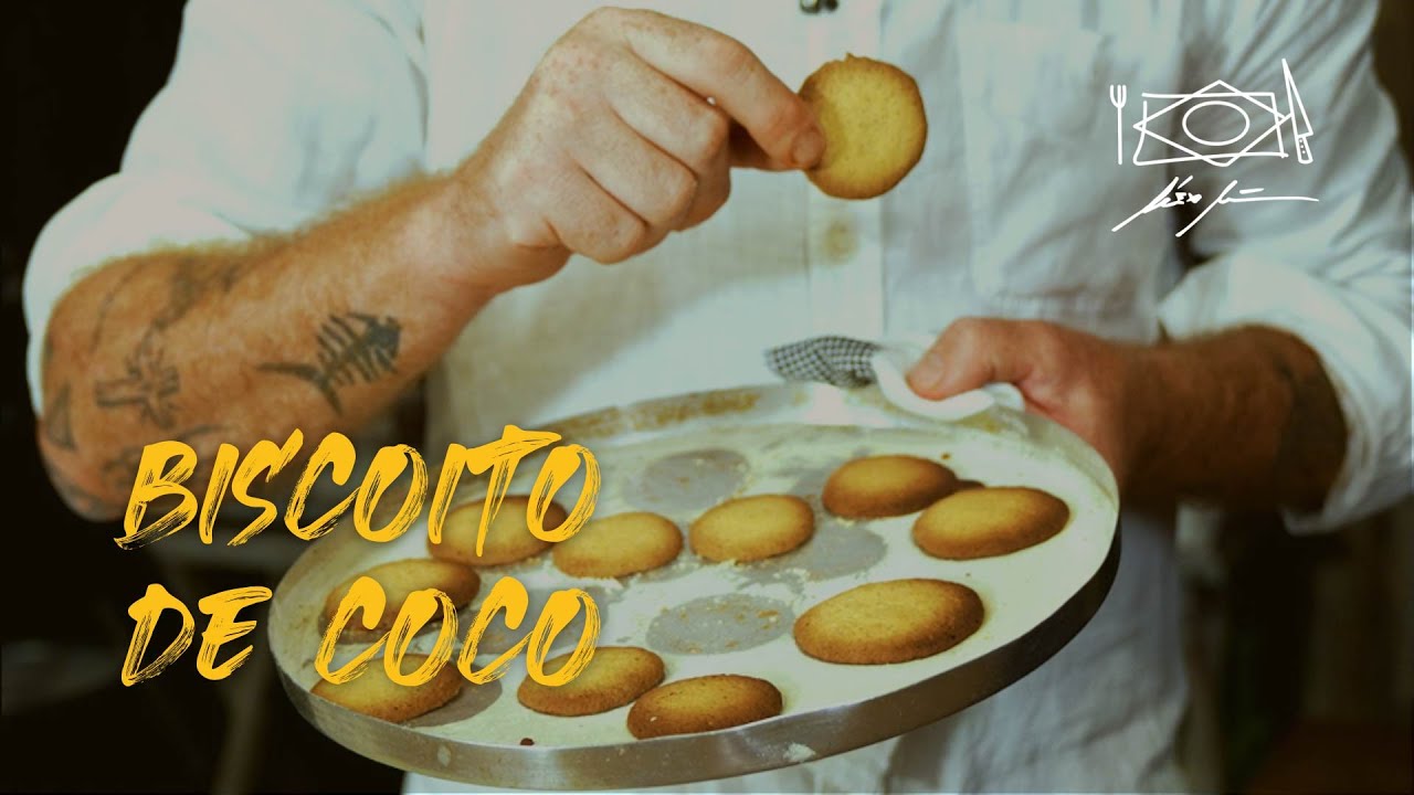 Biscoito de Coco por Alex Atala