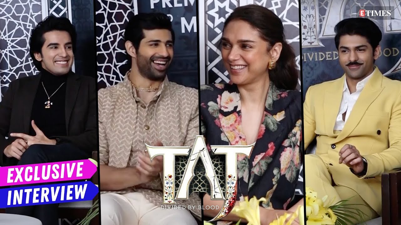 Taj-Divided By Blood | Aditi Rao Hydari, Aashim Gulati, Taaha Shah & Shubham Kumar Mehra Get CANDID