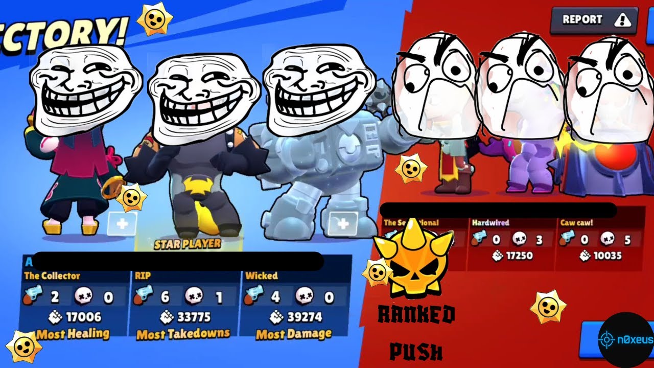 RANDOMÁCI JSOU NĚKDY MOR 🤬 A NĚKDY VÝHRA 🏆 !! - RANKED PUSH Z GOLDU 📀 !! - Brawl Stars Mobile CZ/SK