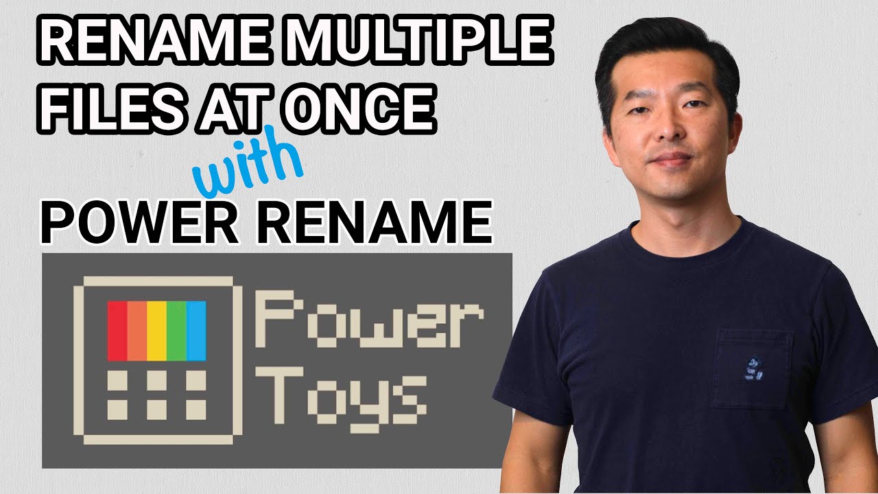Пакетное переименование файлов в Windows с помощью PowerRename (PowerToys)