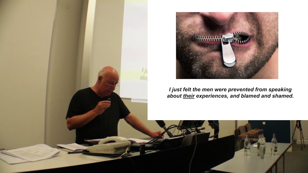 Phill Turner, counsellor, on the Duluth Model, UCL Male Psychology Conference 2017
