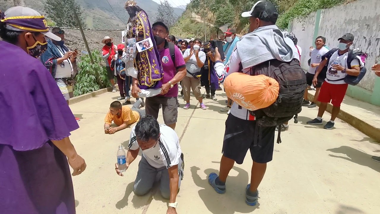 Hermandad Barrio norte - Piura Peregrinación 2021 llegando a Montero camino a ayabaca.
