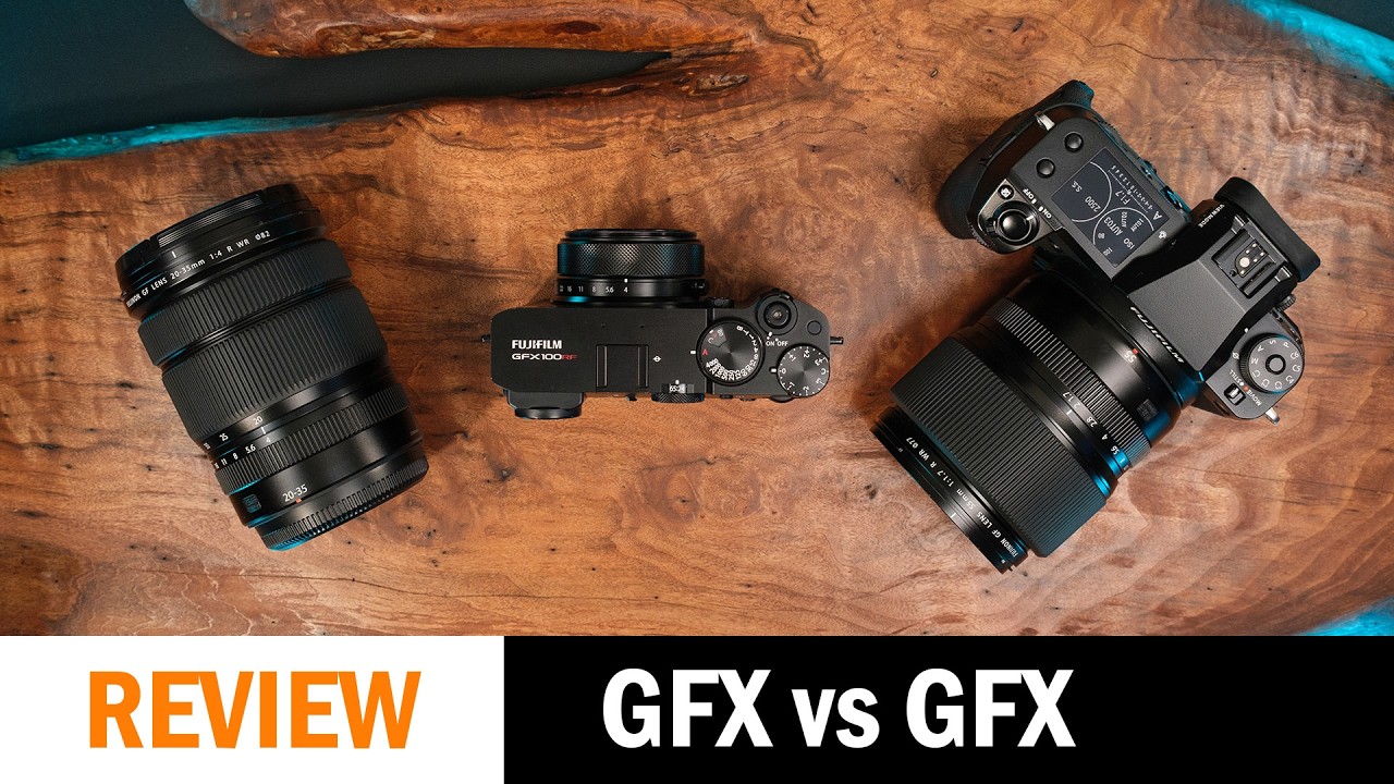 Fujifilm GFX100RF против GFX100S II для уличной фотографии