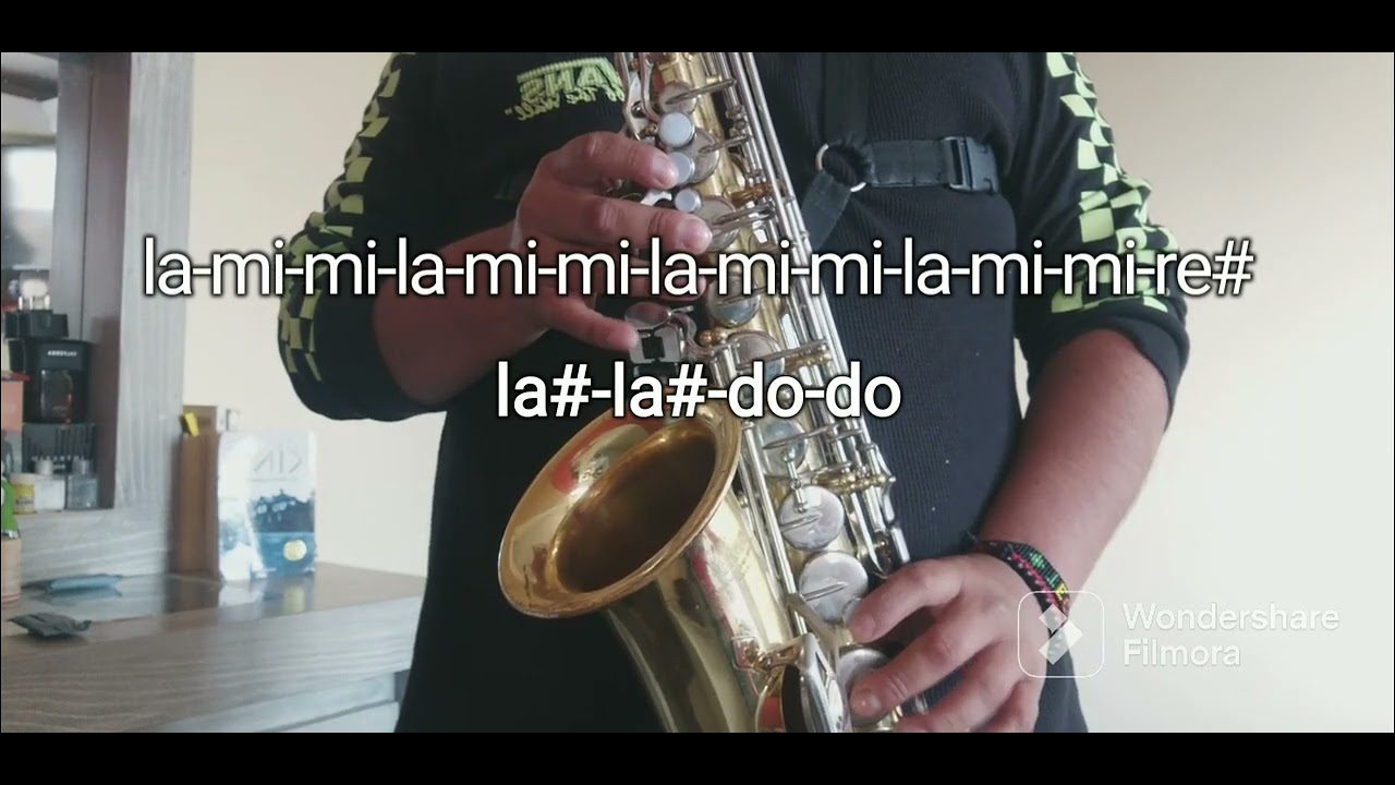 Menos yo Sekta Core - Tutorial Saxofón alto