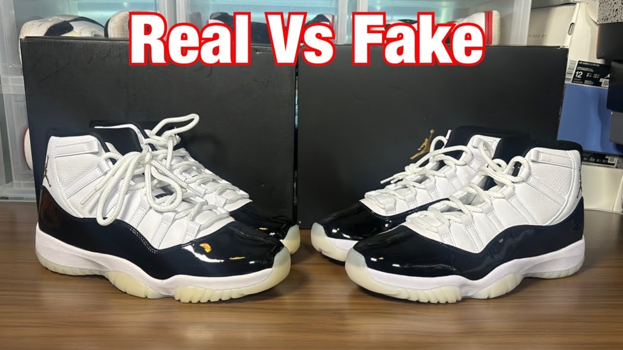 Обзор Air Jordan 11 Gratitude/DMP: настоящий против подделки