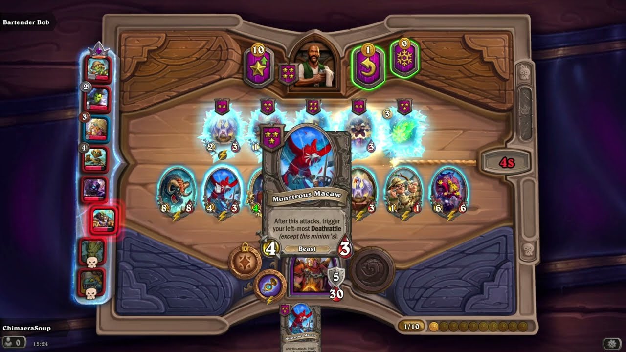 HAIL HYDRA in Season 8 of Hearthstone Battlegrounds (Old Video)!