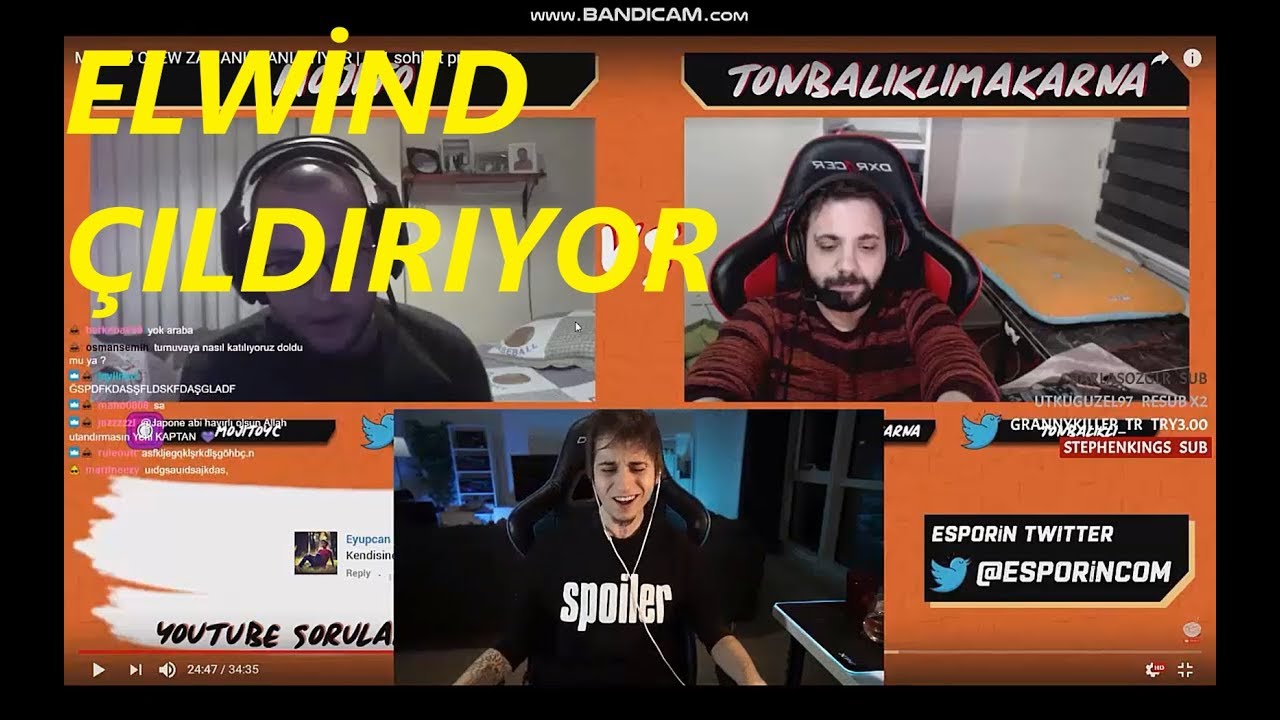 ELWİND MOJİTO HAKKINDA KONUŞUYOR (çıldırıyor )