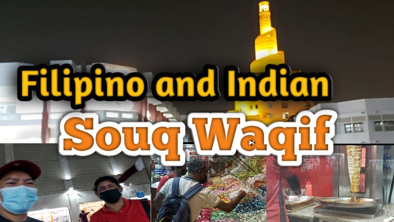 Where to find  inexpensive gift here in Qatar? | KaED with Our Indian Friend at Souq Waqif