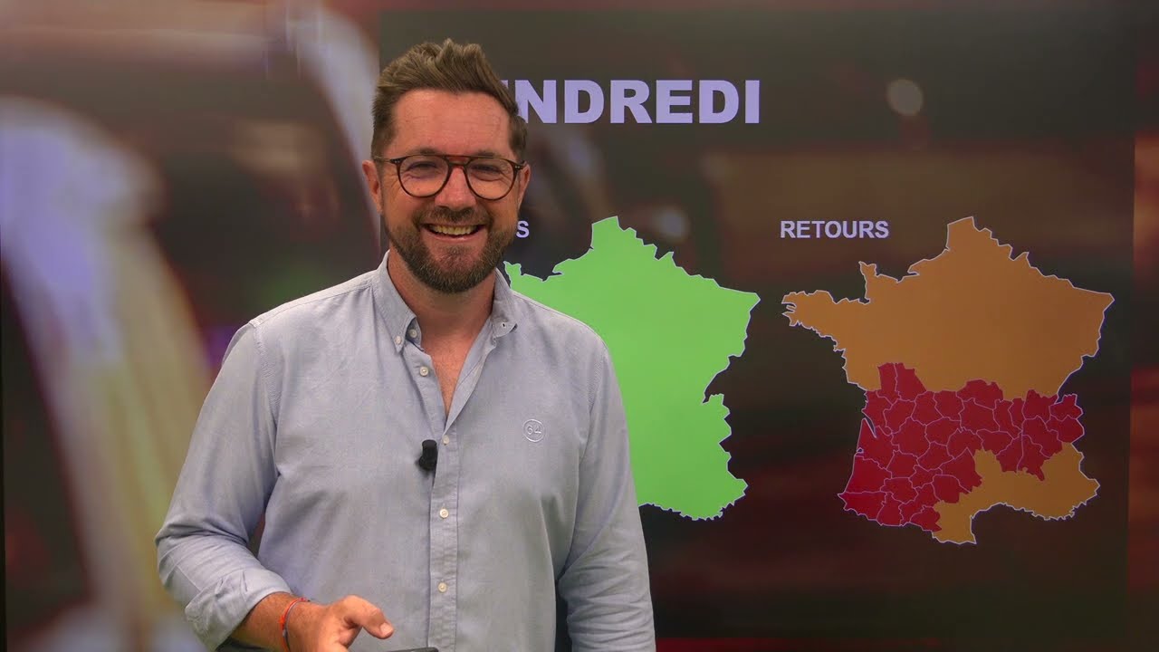 PRÉVISIONS TRAFIC – Week-end du 22 au 25 août